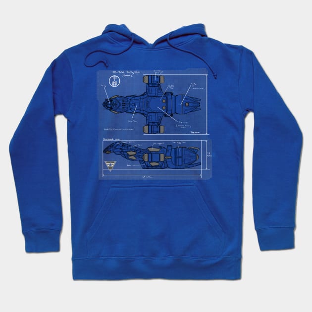 Blueprint Hoodie by AndreusD